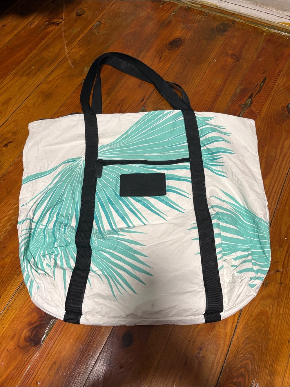 Aloha Collection Zippered Tote Bag